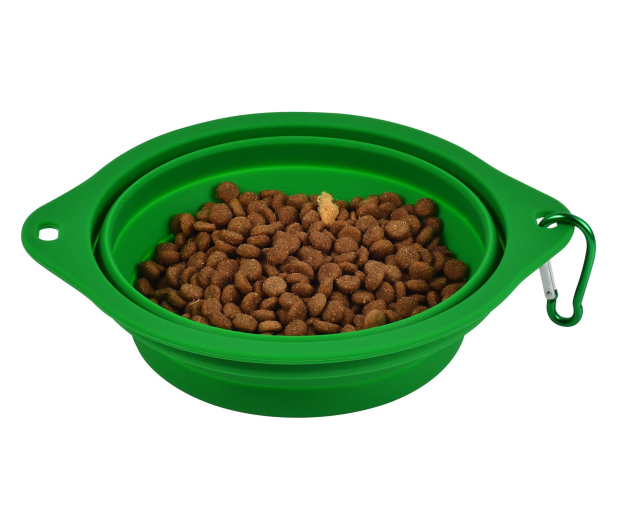 PetiGIO PETI-180GR miska podróżna dla zwierząt 600ml zielona - 1581017 - zdjęcie 4